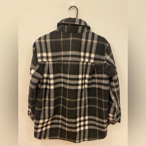 Black Plaid Jacket - Picture 2 of 3
